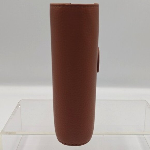 Moterm Leather Pocket Luxe 6 Rings Organizer Planner Pebble-Burnt Orange - Picture 10 of 10